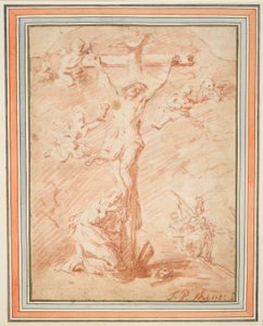 Christ on the Cross with St. Magdalene