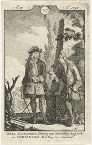 Conversation between Ferdinand Kettler and Karel Alexander by Jan Ruyter