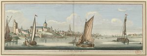 View of Nijmegen from the East