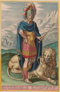 Judah by Jan Sadeler I after Crispen van den Broecke