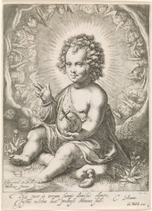 Christ Child as Salvator Mundi
