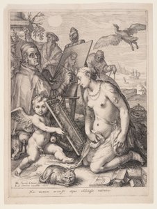 Allegory of Visual Perception by Jan Saenredam