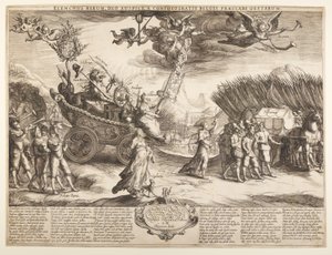 Allegory of the Triumph of the Netherlands over Spain by Jan Saenredam