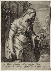 Heroines of the New Testament: The Woman with the Issue of Blood by Jan Saenredam