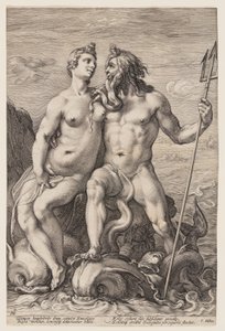 Neptune and Amphitrite, from Three Paired Gods and Goddesses