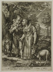 Spring, from The Four Seasons by Jan Saenredam