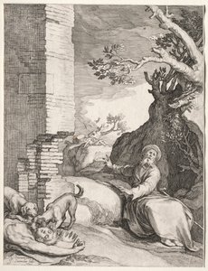 The Prediction of Ahijah by Jan Saenredam