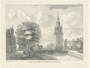 Jan Roodenpoort Tower in Amsterdam Jan Rooden Poorts Tooren (title on object) by Jan Spaan