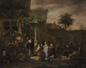 The Village Wedding by Jan Steen
