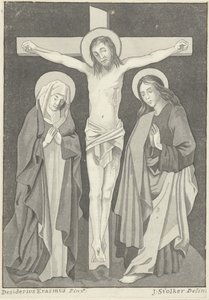 Christ on the Cross with Mary and John