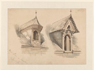 Two Dormer Windows in Nuremberg