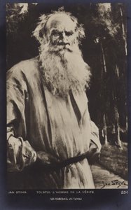 Leo Tolstoy (1828-1910), Russian novelist, short story writer and playwright