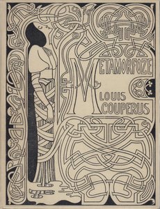 Cover Design Metamorfoze by Louis Couperus, 1897 by Jan Toorop