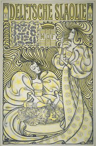 Poster for Delft Salad Oil, pub.1894 by Jan Toorop
