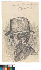 A Coachman in Delft by Jan Toorop