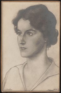 Photo Reproduction to Jenny Kraft by Jan Toorop
