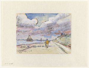 Road Along Canal by Jan Toorop