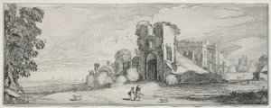 Landscapes and Ruins: Brederode Castle by Jan Van de Velde