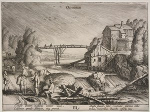 The Twelve Months: October by Jan Van de Velde