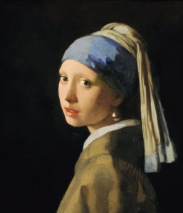 The Girl with the Pearl Earring by Jan Vermeer van Delft