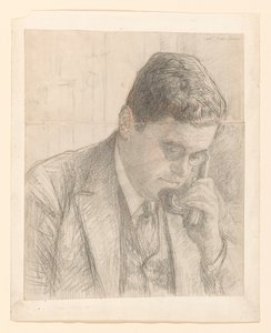 Portrait of F. Mannheimer by Jan Veth