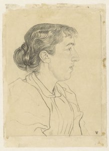 Portrait of Helène Lapidoth-Swarth by Jan Veth