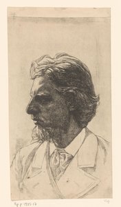 Portrait of Jacques Perk by Jan Veth