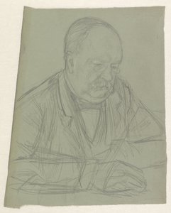 Portrait of Tak van Poortvliet by Jan Veth