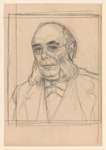 Portrait of Dr. H. Pierson by Jan Veth