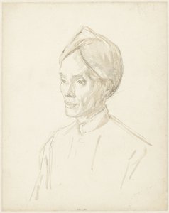 Portrait of a Javanese by Jan Veth