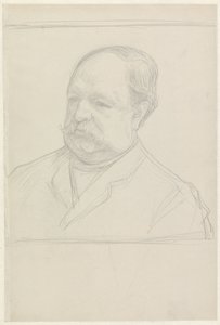 Portrait of Mr. Jan Heemskerk Azn by Jan Veth