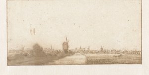 View of a City (Leiden?)