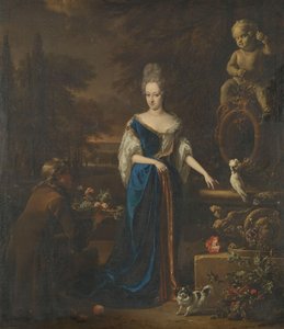 Portrait of Maria Cornelisz, Wife of Silvester van Tongeren by Jan Baptist Weenix