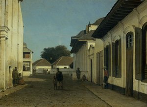 A Street in the Old Part of Batavia