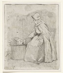 Sitting Market Woman
