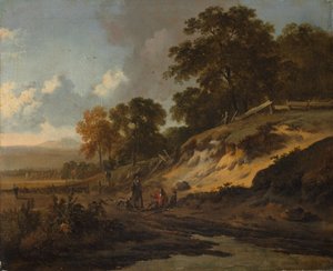 Landscape with Hunters
