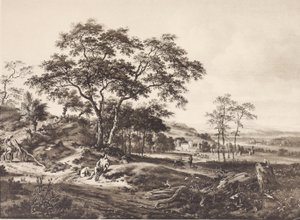 Landscape with a Resting Hunter