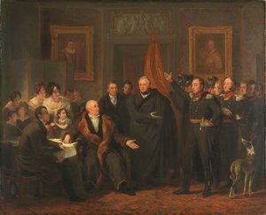 Triumvirate Assuming Power in the Name of the Prince of Orange