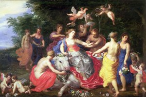 Europa and the Bull by Jan and Balen Brueghel