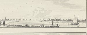 View Over the Lek to the Villages of Lopik, Jaarsveld, Tienhoven, Ameide and the House Herlaer