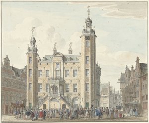 The Town Hall of Venlo by Jan de Beijer