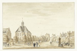 Market in Emmerich by Jan de Beijer