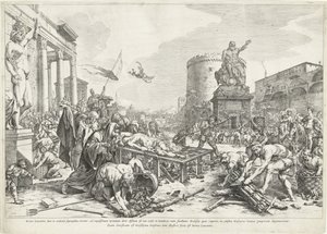 Martyrdom of Saint Lawrence by Jan de Bisschop