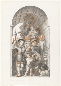 Allegorical Triumph for Stadtholder Frederik Hendrik by Jan de Bray
