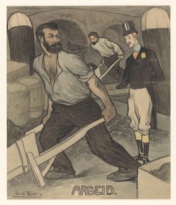 Labor by Jan de Waardt (signed by artist)