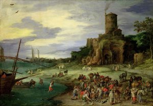Fishermen on the Shore