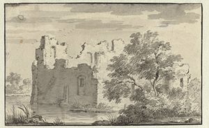 Ruins of Huis te Foreest or Oosterwijk by Jan van Aken (attributed to)