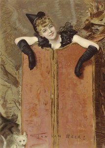Kittens by Jan van Beers