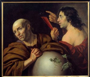 Heraclitus and Democritus: The Greek philosophers Heraclitus of Ephesus and Democritus