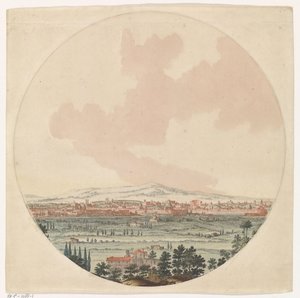 View of the City of Rome and the Surrounding Landscape by Jan van Call (I) (possibly)